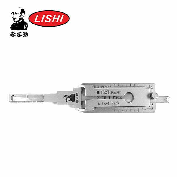 ORIGINAL LISHI - HU162T / VAG2015 - 2015-2021 Audi / VW - 8 Cut - 2-in-1 Pick & Decoder - Door & Trunk / Ignition - AG ORIGINAL LISHI - HU162T / VAG2015 - 2015-2021 Audi / VW - 8 Cut - 2-in-1 Pick & Decoder - Door & Trunk / Ignition - AG